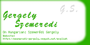 gergely szemeredi business card